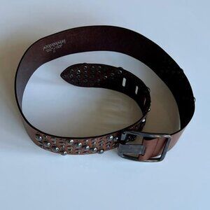 Leather Studded Belt